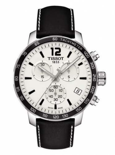 Tissot Quickster Chronograph Quartz Watch For Men - T095.417.16.037.00