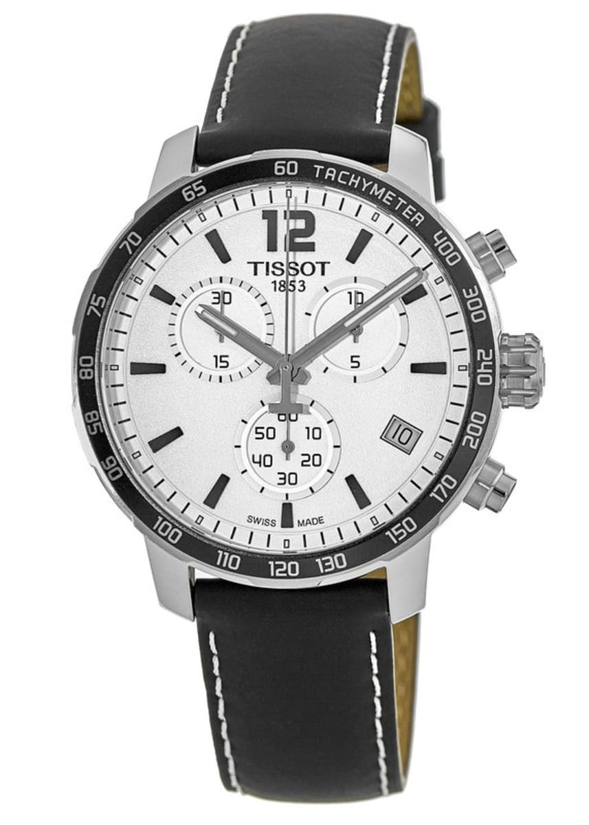 Tissot Quickster Chronograph Quartz Watch For Men - T095.417.16.037.00