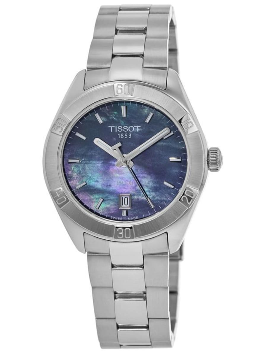 Tissot PR 100 Sport Chic Mother of Pearl Dial Watch For Women - T101.910.11.121.00