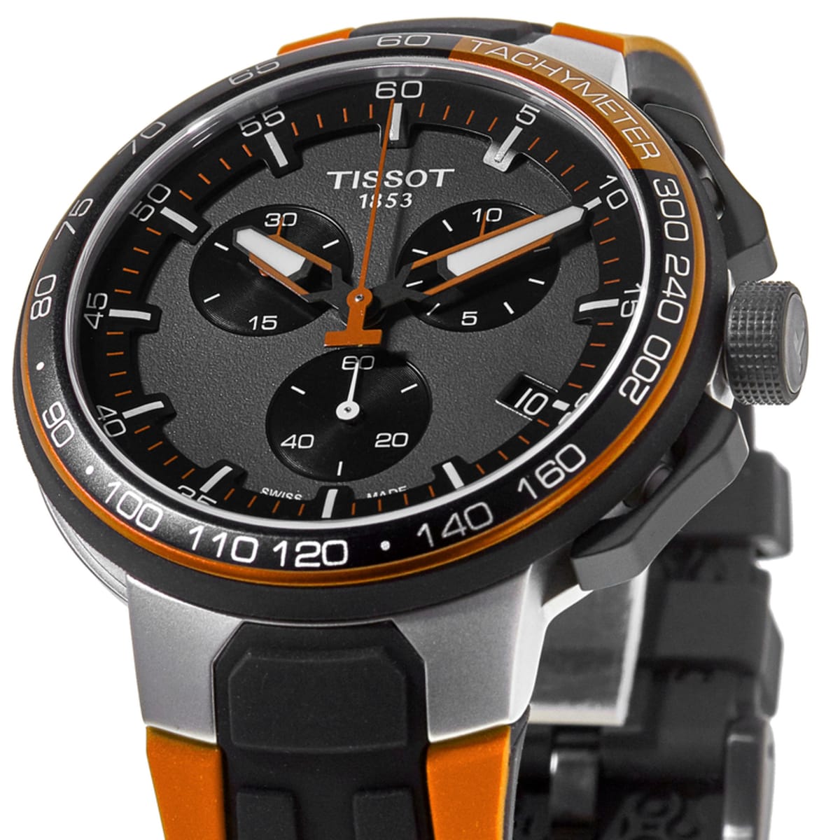 Tissot T Race Cycling Chronograph 43mm Watch For Men - T111.417.37.441.04