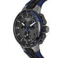 Tissot T Race Cycling 44.5mm Dark Blue Strap Watch For Men - T111.417.37.441.06