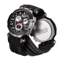 Tissot T Race Chronograph Anthracite Black Dial Black Rubber Strap Watch For Men - T115.417.27.061.00