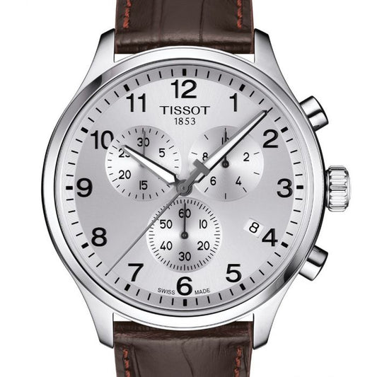 Tissot Chrono XL White Dial Quartz 45mm Watch For Men - T116.617.16.037.00