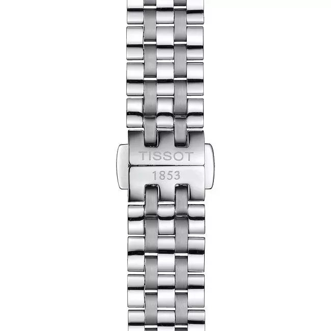 Tissot Carson Premium Lady Silver Dial Silver Steel Strap Watch For Women - T122.210.11.033.00