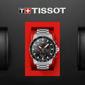 Tissot Supersport Chrono Black Dial Watch For Men - T125.617.11.051.00