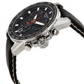 Tissot Supersport Chrono Black Dial Black Leather Strap Watch for Men - T125.617.16.051.00