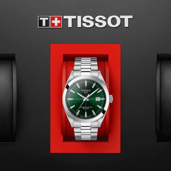 Tissot Gentleman Powermatic 80 Silicium Watch For Men - T127.407.11.091.01