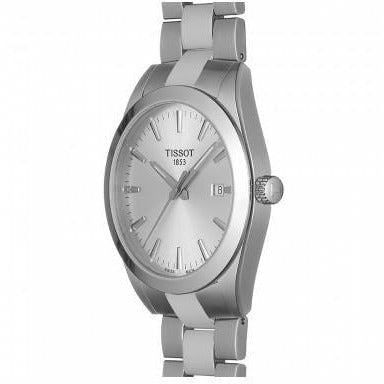 Tissot Gentleman Grey Dial Quartz 40mm Watch For Men - T127.410.11.031.00