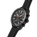 Tissot T Sport PRS 516 Chronograph Black Dial Black Leather Strap Watch for Men - T131.617.36.052.00