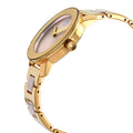 Movado Bold Beige Dial Two Tone Steel Strap Watch For Women - 3600640