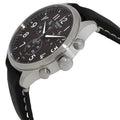 Tissot Chrono XL Vintage Chronograph Black Dial Black Leather Strap Watch For Men - T116.617.16.062.00