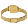 Tissot Lovely Square Gold Mesh Bracelet Watch For Women - T058.109.33.031.00