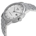 Tissot Luxury Silver Dial Powermatic 80 Watch For Men - T086.408.11.031.00