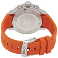 Tissot Seaster 1000 Chronograph Black Dial Orange Rubber Strap Watch For Men - T120.417.17.051.01