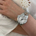 Tissot Seastar 1000 Lady White Dial Silver Steel Strap Watch for Women - T120.210.11.011.00