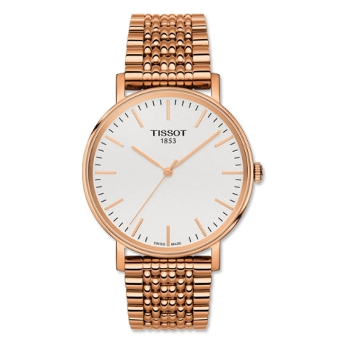Tissot Everytime Medium Rose Gold Watch For Men - T109.410.33.031.00