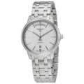 Tissot T Classic Automatic III Day Date White Dial Silver Steel Strap Watch for Men - T065.930.11.031.00