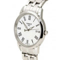 Tissot T Classic Dream White Dial Silver Steel Strap Watch for Men - T033.410.11.013.01