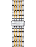 Tissot T Classic Carson Quartz White Dial Two Tone Steel Strap Watch for Men - T085.410.22.011.00