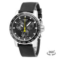 Tissot Supersport Chrono Black Dial Black Nylon Strap Watch for Men - T125.617.17.051.02