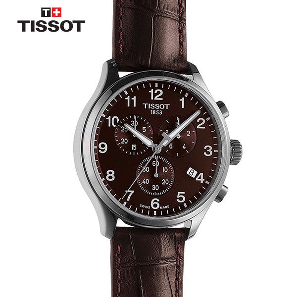 Tissot T Sport Chrono XL Classic Brown Dial Watch For Men - T116.617.16.297.00