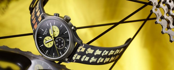 Tissot Chrono XL Tour De France Special Edition Black Dial Black Leather Strap Watch for Men - T116.617.36.051.11