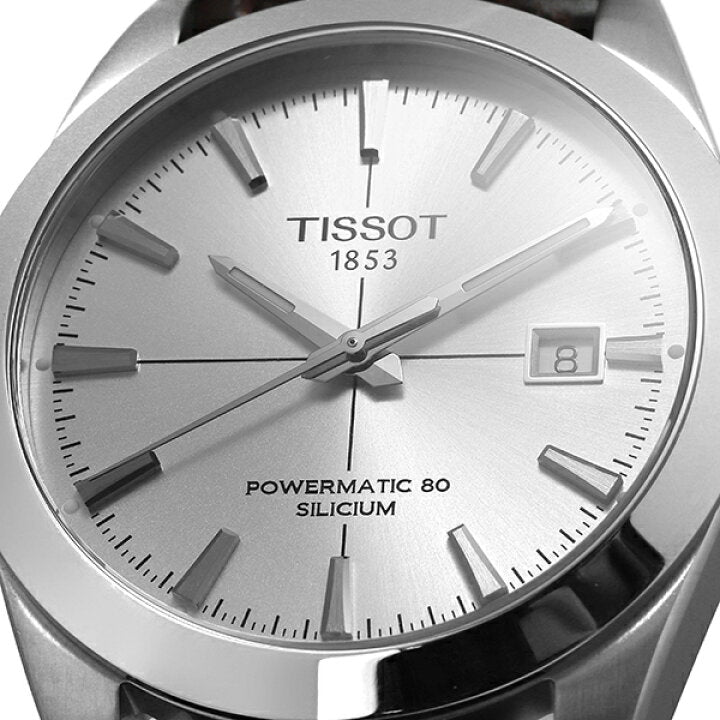 Tissot Gentleman Powermatic 80 Silicium Watch For Men - T127.407.16.031.01