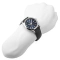 Tissot Gentlemen Blue Dial Black Leather Strap Watch for Men - T127.410.16.041.01