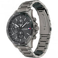 Tommy Hilfiger Bank Grey Dial Grey Steel Strap Watch for Men - 1791719