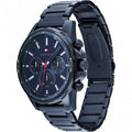 Tommy Hilfiger Mason Blue Dial Blue Steel Strap Watch for Men - 1791789