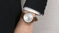 Coach Charles Silver Dial Brown Leather Strap Watch for Men - 14602152