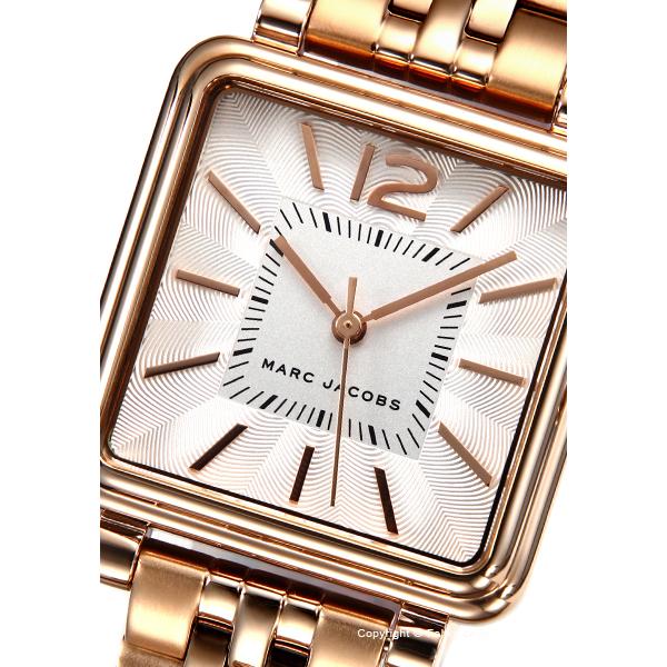 Marc Jacobs Vic White Dial Rose Gold Stainless Steel Strap Watch for Women - MJ3514