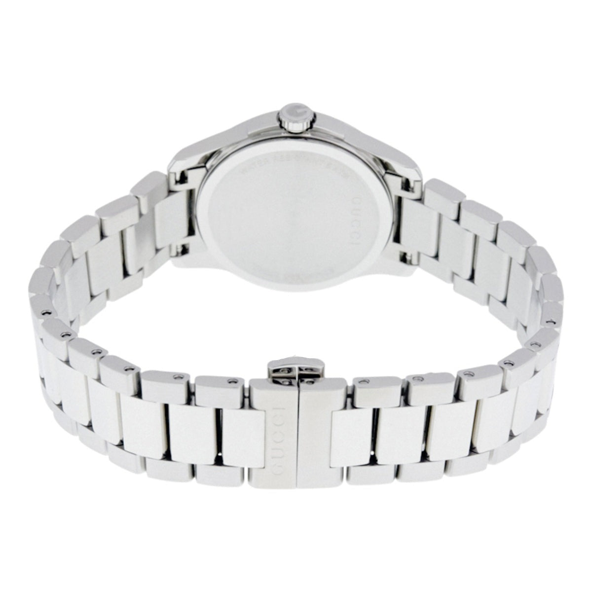 Gucci G Timeless Silver Stainless Steel Mother of Pearl Dial Quartz Watch For Women - YA126542