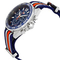 Tag Heuer Formula 1 Quartz Chronograph Blue Dial Two Tone NATO Strap Watch for Men - CAZ1010.FC8196