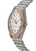 Breitling Chronomat 32 Diamonds Mother of Pearl Dial Two Tone Steel Strap Watch for Women - U77310591A2U1