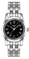 Tissot T Classic Dream Black Dial Silver Steel Strap Watch for Men - T033.410.11.053.01