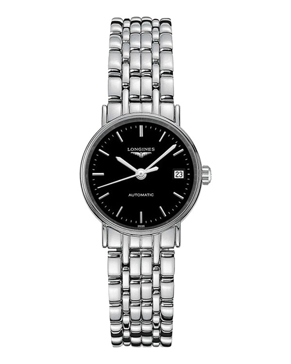 Longines Presence 25.5mm Automatic Stainless Steel Watch for Women - L4.321.4.52.6