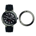 Versace V Extreme Chronograph Black Tone Dial Black Rubber Strap Watch for Men - VCN020017