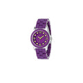 Marc Jacobs Pelly Purple Dial Purple Silicone Strap Watch for Women - MBM2515