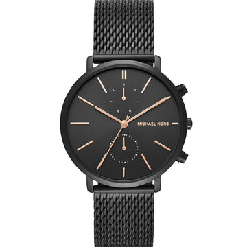 Michael Kors Jaryn Black Dial Black Stainless Steel Strap Watch for Men - MK8504