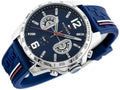 Tommy Hilfiger Decker Blue Dial Blue Rubber Strap Watch for Men - 1791476