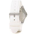 Guess Starlight Multifunction Diamonds White Dial White Rubber Strap Watch for Women - W0846L8