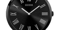 Guess Richmond Black Dial Black Mesh Bracelet Watch for Men - W1263G3