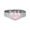 Breitling Chronomat 32 Diamonds Pink Dial Silver Steel Strap Watch for Women - A77310101K1A1