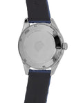 Tag Heuer Carrera Quartz Blue Dial Blue Calfskin Leather Strap Watch for Women - WAR1112.FC6391