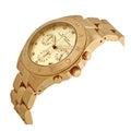 Marc Jacobs Blade Gold Dial Gold Stainless Steel Strap Watch for Women - MBM3101