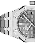 Audemars Piguet Royal Oak Grey Dial Silver Steel Strap Watch for Men - 15550ST.OO.1356ST.03