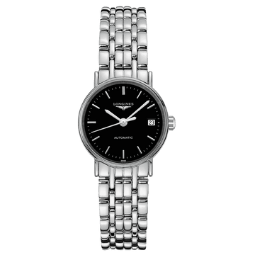 Longines Presence 25.5mm Automatic Stainless Steel Watch for Women - L4.321.4.52.6