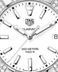 Tag Heuer Aquaracer 35mm Diamond White Dial Two Tone Steel Strap Watch for Women - WAY131F.BA0914