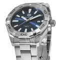 Tag Heuer Aquaracer Blue Dial Silver Steel Strap Watch for Men - WBD1112.BA0928